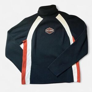 Harley-Davidson Black Cotton Sweater